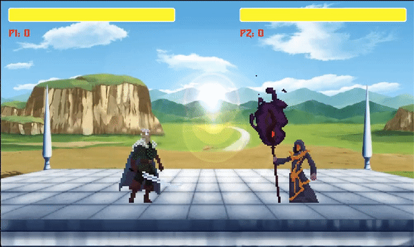 Simple street fighter clone preview